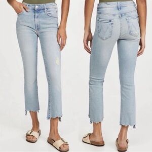 MOTHER Vintage Blue Straight Leg Jeans
